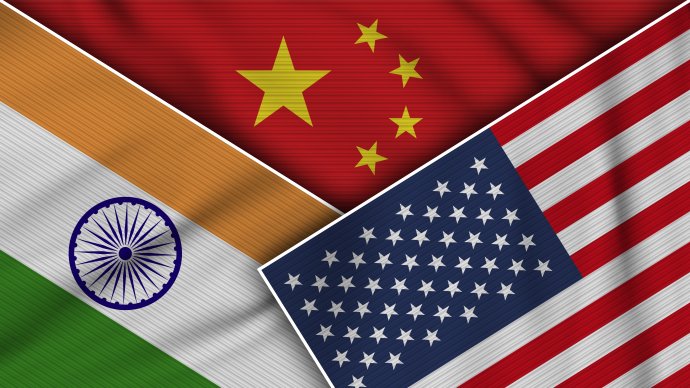 USA i Indie mají společného protivníka: Čínu. Foto: Adobe Stock