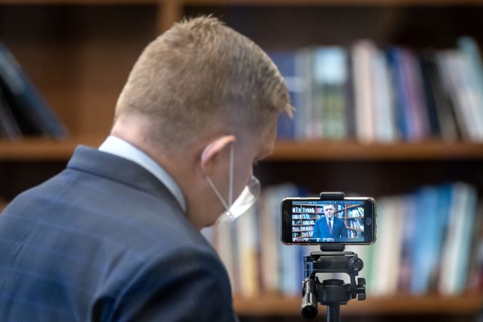 Robert Fico. Foto Denník N - Tomáš Benedikovič