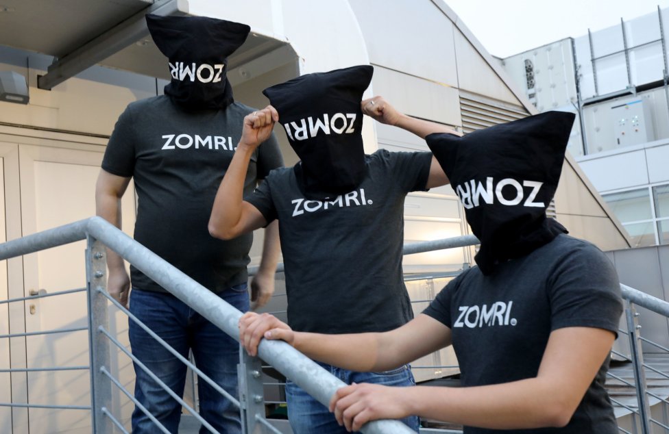 Správci Zomri poskytli Deníku N rozhovor bez tašek na hlavě pod podmínkou zachování anonymity. Foto: Ludvík Hradilek, Deník N