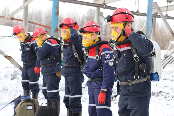 Záchranáři z Kemerovské oblasti patří mezi nejvytíženější v celé Ruské federaci. Zdroj: MČS RF