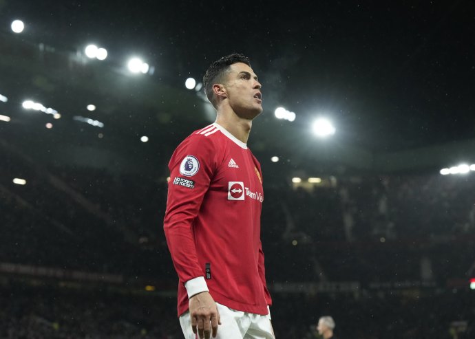 Fotbalista Manchesteru United Cristiano Ronaldo v zápase proti Arsenalu vstřelil góly s pořadovým číslem 800 a 801. Foto: PA Images/ČTK