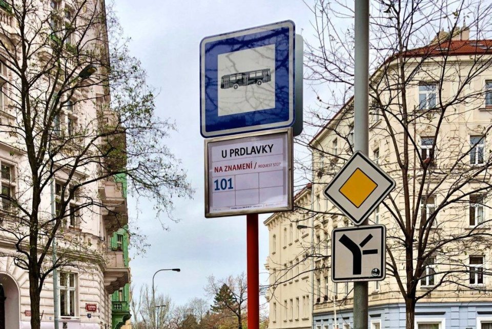 Zastávka U Prdlavky. Foto: Praha.eu