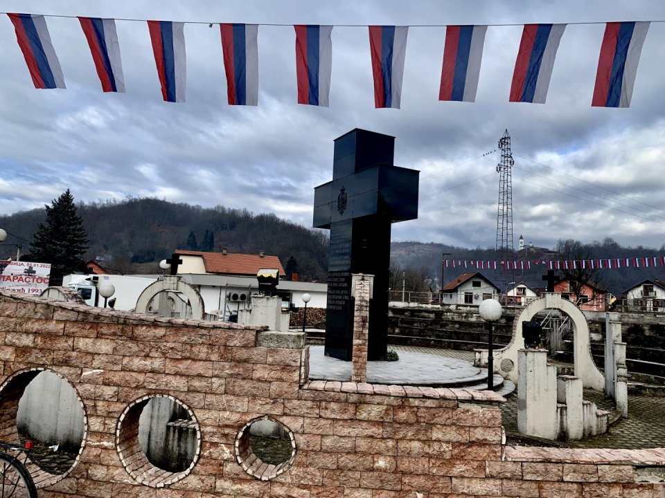 Srbský památník. Foto: Andrej Bán, Denník N