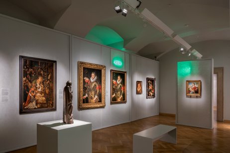 Poznej originál! Instalace výstavy ve Šternberském paláci. Foto: NGP