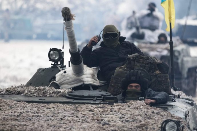 70 % území, které si nárokují separatisté, stále kontroluje ukrajinská armáda. Foto: Ukrajinské ministerstvo obrany, Eyepress via Reuters