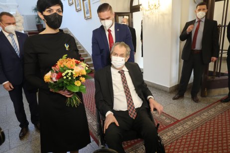 Prezident Miloš Zeman přijel do Sněmovny na jednání o rozpočtu. Foto: Ludvík Hradilek, Deník N