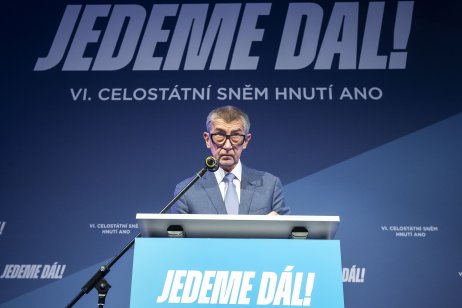 Předseda hnutí ANO Andrej Babiš. Foto: Gabriel Kuchta, Deník N