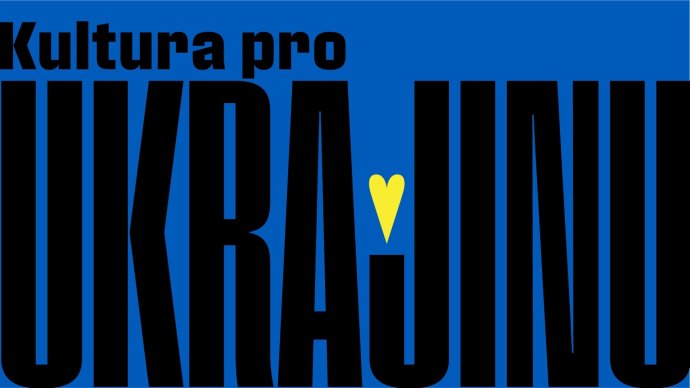 Logo akce Kultura pro Ukrajinu.