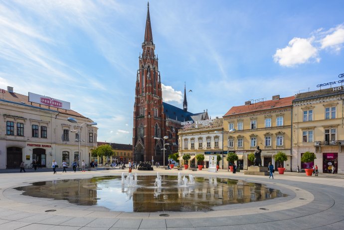 Osijek na východě Chorvatska přišel za poslední dekádu o deset procent obyvatel. Foto: Nick S, Flickr