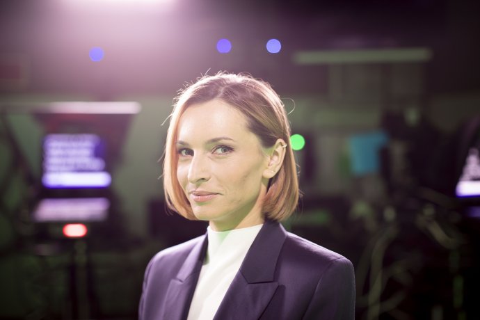 Novinářka a moderátorka ČT Jana Peroutková. Foto: Gabriel Kuchta, Deník N