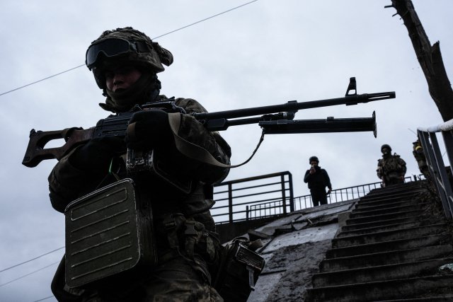 Ukrajinci se nesnažili bránit každou píď svého území, ale místo toho se opřeli o klíčová města. Foto: ČTK