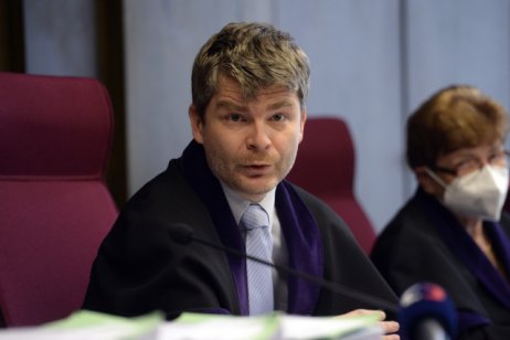Soudce Petr Sedlařík při loňském projednávání kauzy Miloše Baláka. Foto: ČTK