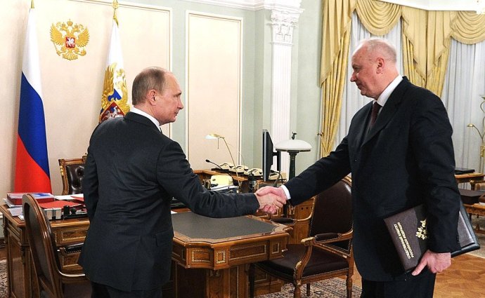 Alexandr Bastrykin s Vladimirem Putinem. Foto: kremlin.ru