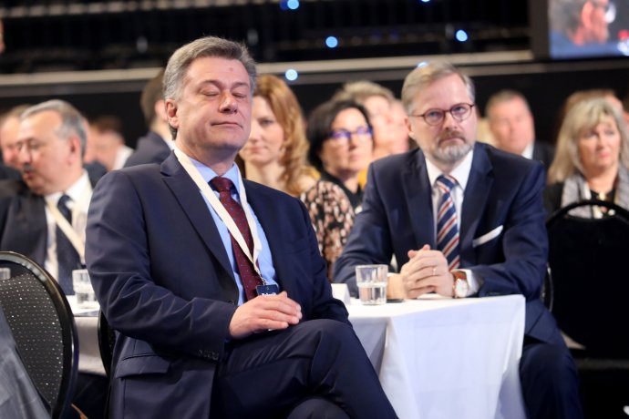 Pavel Blažek na kongresu ODS. Foto: Ludvík Hradilek, Deník N.