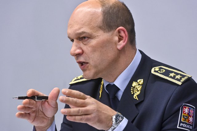 Nový policejní prezident Martin Vondrášek představil na tiskové konferenci své vize a priority. Foto: ČTK