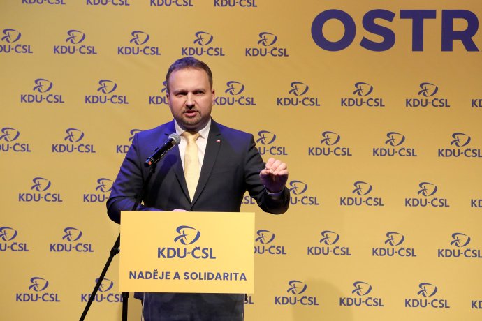 Marian Jurečka zůstal jediným kandidátem na post předsedy KDU-ČSL. Foto: Ludvík Hradilek, Deník N