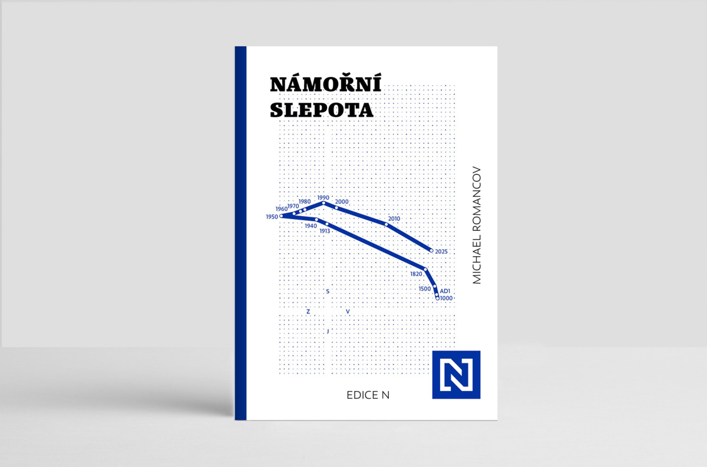Námořní slepota s podpisem autora