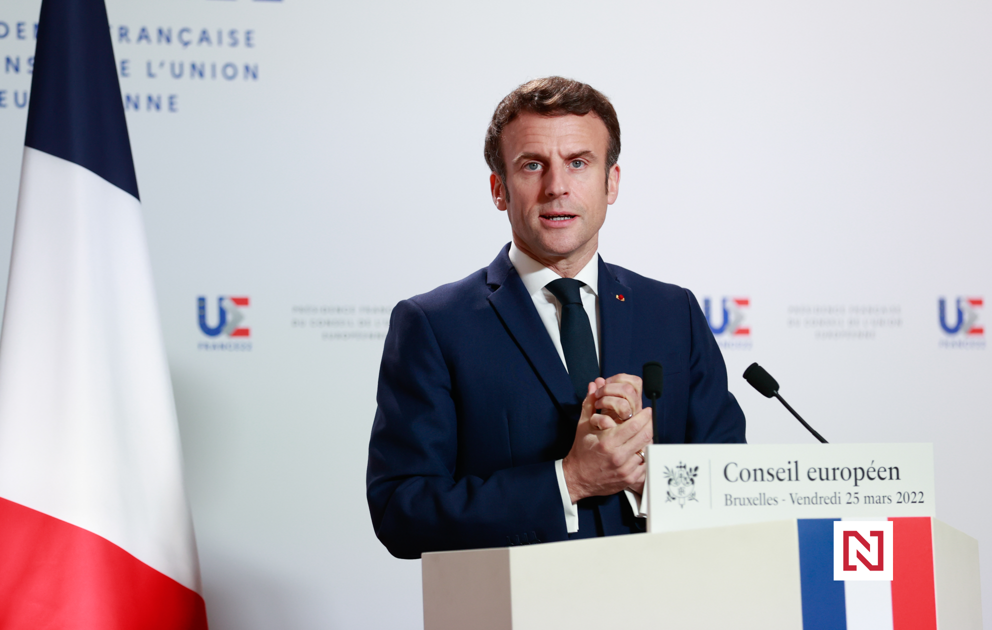 Selon les sondages à la sortie des urnes, Macron est le premier président français à être réélu en 20 ans