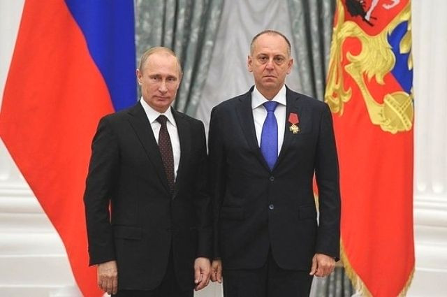 Dimitrij Pumpjanskij na archivním snímku s prezidentem Vladimirem Putinem. Foto: Kremlin.ru