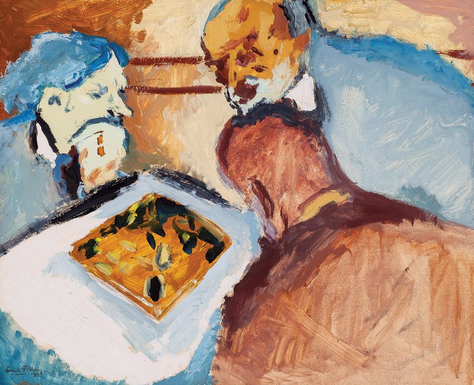 Fillův obraz Hráči šachu. ZDROJ: European Arts