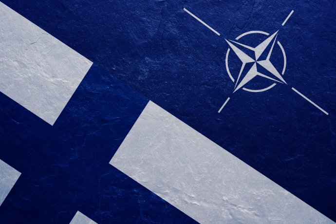 Vlajky Finska a NATO. Foto: Andrii, Adobe Stock