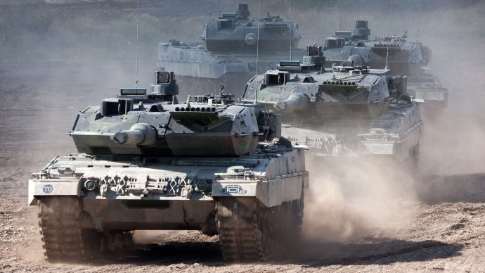 Tanky Leopard 2 německé armády. Foto: Bundeswehr