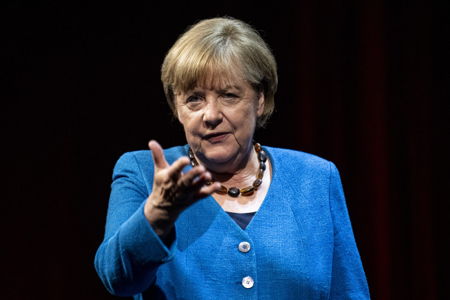 „Rusko je druhou největší jadernou mocností na světě,“ prohlásila Merkelová. „Nemůžu předstírat, že prostě neexistuje.“ Foto: ČTK / Fabian Sommer / dpa