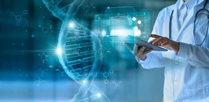 DNA, molekula, kterou příroda používá pro genetický kód, je výborným datovým médiem. Foto: Adobe Stock