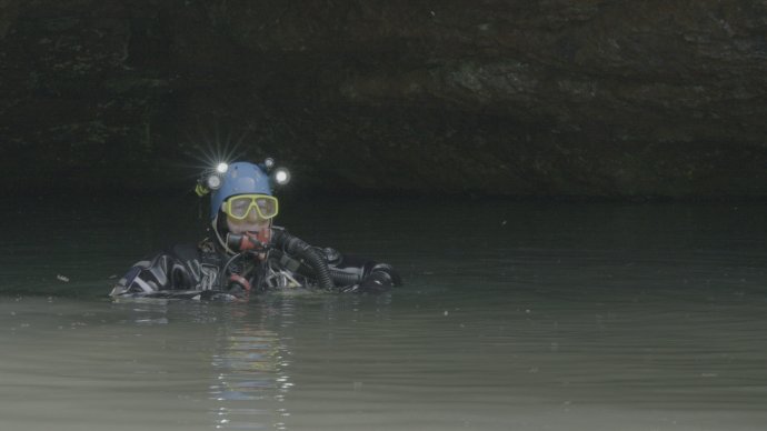 Záchrana thajských potápěčů. Foto: Disney+