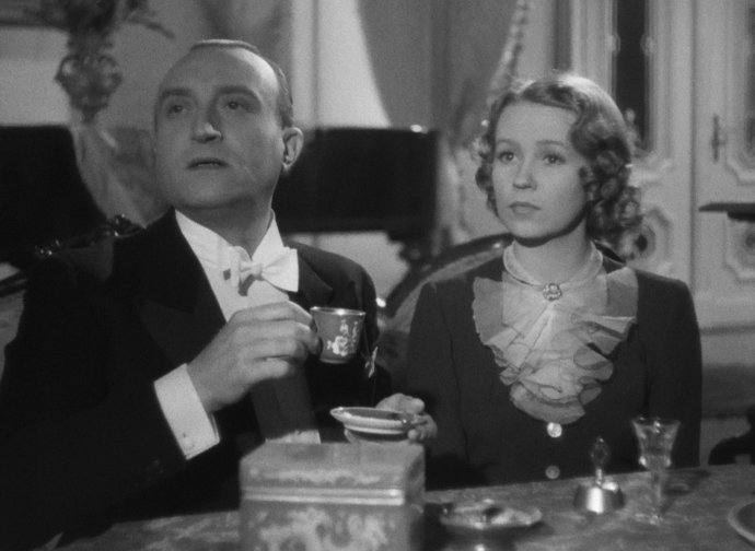 Oldřich Nový a Nataša Gollová ve filmu Hotel Modrá hvězda (1941). Foto: Národní filmový archiv