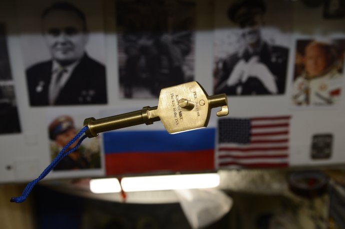 „Klíč od ISS“. Foto: Ivan Vagner, Roskosmos
