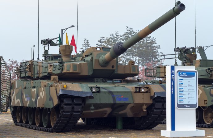 Bojový tank K2 Black Panther. Poláci by jich chtěli koupit skoro tisíc. Foto: Simta, Wikimedia, CC BY-SA 3.0