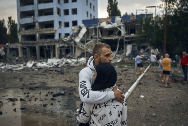 Centrem koordinace partizánů v Chersonu je město Mykolajiv, které Rusové raketami bombardují každý den. Foto: ČTK/AP