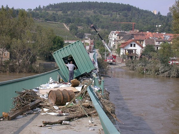 Povodeň v Praze 2002. Foto: HZS ČR