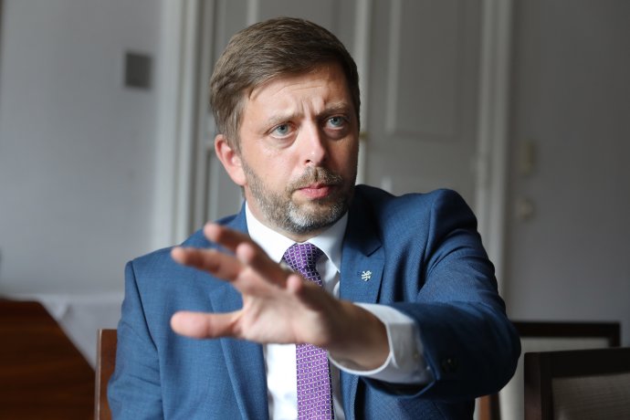 Ministr vnitra Vít Rakušan. Foto: Ludvík Hradilek, Deník N