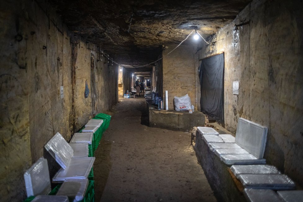 Oděské katakomby. Foto: Tomáš Benedikovič, Denník N