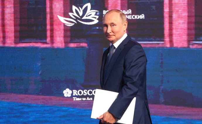 Vladimir Putin na Východním ekonomickém fóru v září 2022. Foto: Kreml, kremlin.ru