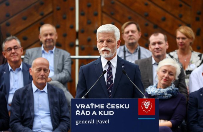 Generál Petr Pavel oznámil kandidaturu na post prezidenta. Foto: Gabriel Kuchta, Deník N