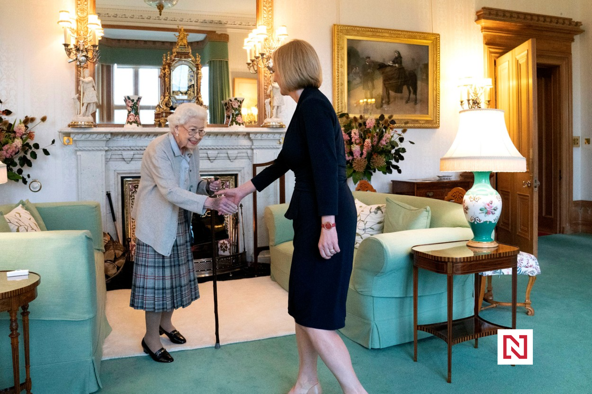 Ärzte sind besorgt über den Gesundheitszustand der britischen Königin Elizabeth II., ihre Familie reist nach Schottland
