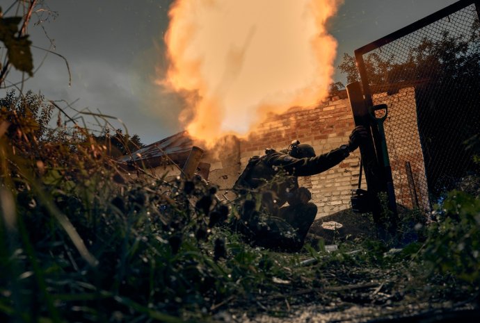 Ukrajinští vojáci v Charkovské oblasti. Foto: ČTK/AP