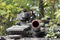 Ukrajinský tank s posádkou. Foto: Ukrajinská armáda