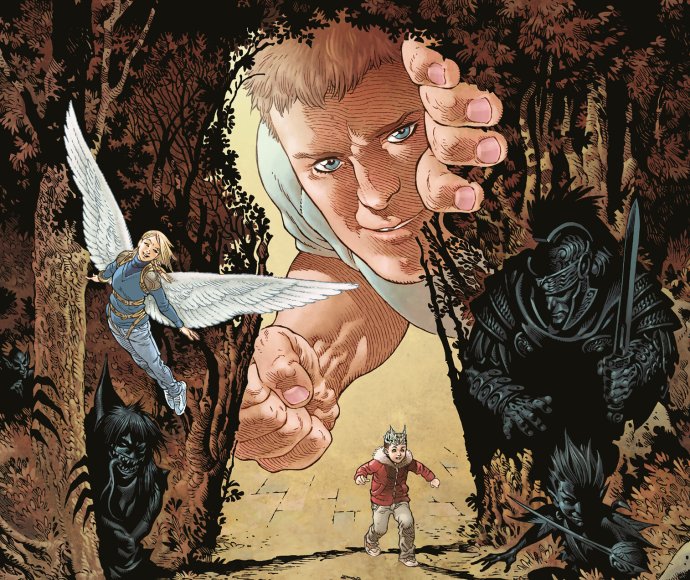 Výřez z obálky komiksu Zámek a klíč. Foto: Comics Centrum