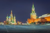 Kreml, chrám Vasila Blaženého a Rudé náměstí v Moskvě. Foto: Aide, Adobe Stock