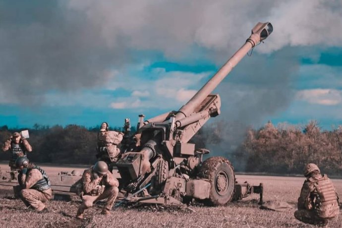 U Chersonu probíhají intenzivní dělostřelecké boje a raketové útoky. Ilustrační foto: Ukrajinský generální štáb