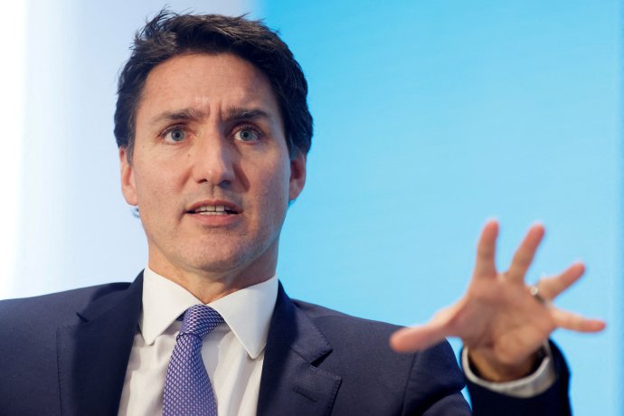 Kanadský premiér Justin Trudeau na klimatické konferenci v Ottawě v říjnu. Foto: Blair Gable, Reuters
