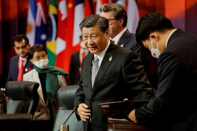 Si Ťin-pching na summitu G20 na Bali. Západní diplomaty jeho vyjádření vzpružila. Foto: Willy Kurniawan, Reuters