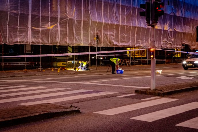 Ulice v Malmö uzavřená policií po střelbě v roce 2018. Foto: Stella Sallander, Adobe Stock