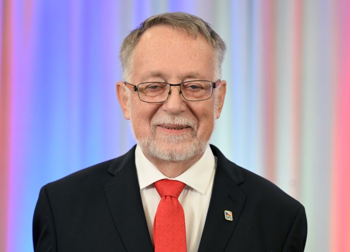 Kandidát na prezidenta za SPD Jaroslav Bašta. Foto: ČTK / Říhová Michaela