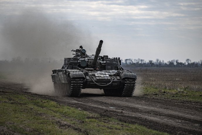 Postup ukrajinské armády. Foto: ČTK