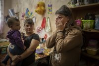 Uprchlictví jako styl života. Někteří Ukrajinci museli svá obydlí opustit za posledních osm let už několikrát. Foto: Gabriel Kuchta, Deník N